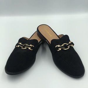 London Rag Black Mule shoes